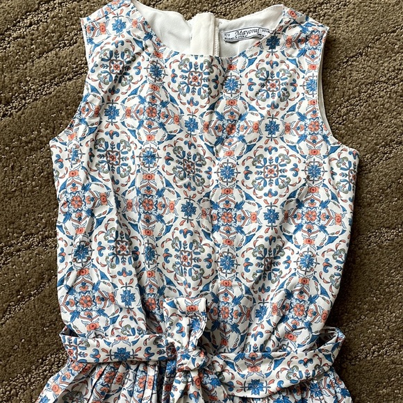Mayoral designed in Spain adorable girls pleated belted dress - Picture 5 of 7